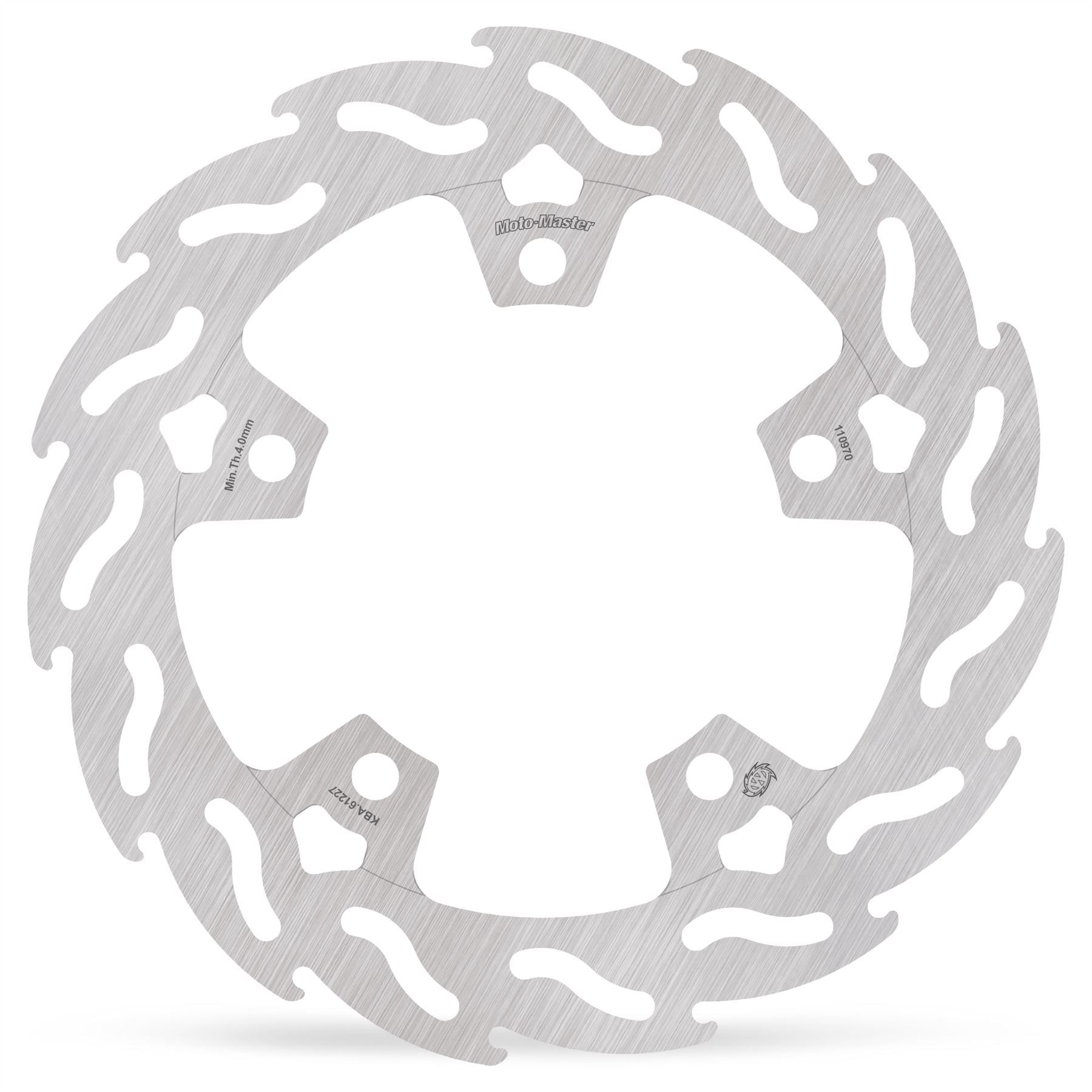 Moto-Master Flame Series 220 mm Rear Brake Disc